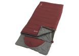 Outwell Contour Lux slaapzak rood - rits rechts