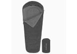 Oventure mummy slaapzak SleepPlus – grijs | Comfort tot 6 °C | Lichtgewicht en compact | Voor kamperen en backpacken
