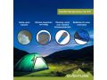 Oventure mummy slaapzak SleepPlus – blauw | Comfort tot 6 °C | Lichtgewicht en compact | Voor kamperen en backpacken