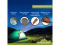 Oventure mummy slaapzak SleepPlus - oranje | Comfort tot 6 °C | Lichtgewicht en compact | Voor kamperen en backpacken